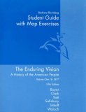 Enduring Vision A History of the American People 5th 2003 Guide (Pupil's)  9780618295661 Front Cover