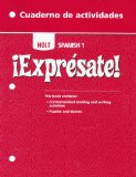 Exprï¿½sate Cuaderno de Activitas 1st 9780030744662 Front Cover