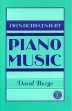 Twentieth-Century Piano Music  cover art
