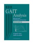 Gait Analysis Normal and Pathological Function