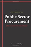 Excellence in Public Sector Procurement  9781903499665 Front Cover