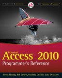 Access 2010 Programmer's Reference  cover art