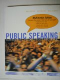 Public Speaking Connecting You and Your Audience: Multimedia Edition 2nd 9780618373666 Front Cover