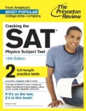 Cracking the SAT Physics Subject Test 15th 2014 9780804125666 Front Cover