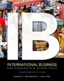 International Business Environments and Operations 14th 9780132668668 Front Cover
