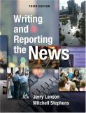 Writing and Reporting the News  cover art