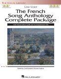 French Song Anthology Complete Package - Low Voice Book/Pronunciation Guide/Accompaniment Audio Online  cover art