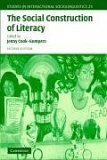 Social Construction of Literacy 2nd 9780521525671 Front Cover