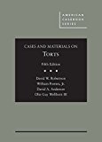 Cases and Materials on Torts 5th 9781634608671 Front Cover