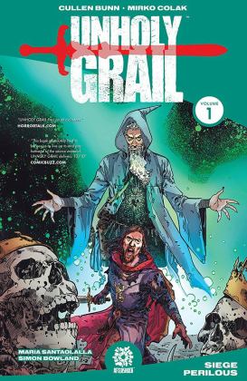 Unholy Grail Vol. 1  9781935002673 Front Cover