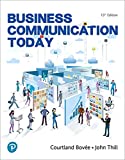 Business Communication Today 15th 9780135891674 Front Cover