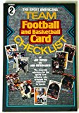 Team Football and Basketball Card Checklist 1993 9780937424674 Front Cover