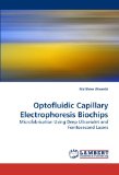 Optofluidic Capillary Electrophoresis Biochips 2009 9783838306674 Front Cover