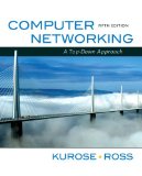 Computer Networking A Top-Down Approach 5th 9780136079675 Front Cover