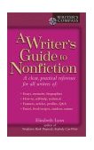 Writer's Guide to Nonfiction A Clear, Practical Reference for All Writers 2003 9780399528675 Front Cover
