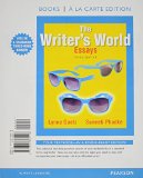 Writer's World Essays, Books a la Carte Plus MyWritingLab with Pearson EText -- Access Card Package cover art