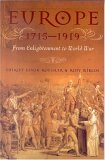 Europe 1715-1919 From Enlightenment to World War cover art