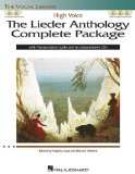 Lieder Anthology Complete Package - High Voice Book/Online Audio  9781480329676 Front Cover