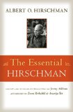 Essential Hirschman  9780691165677 Front Cover