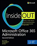 Microsoft Office 365 Administration Inside Out (Includes Current Book Service) 2nd 9781509304677 Front Cover