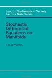 Stochastic Differential Equations on Manifolds 1982 9780521287678 Front Cover