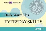 Daily Warm-Ups for Everyday Skills 2004 9780825150678 Front Cover