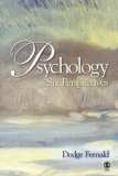 Psychology Six Perspectives cover art