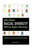 What Makes Racial Diversity Work in Higher Education Academic Leaders Present Successful Policies and Strategies cover art