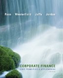 Corporate Finance Core Principles and Applications 3rd 9780073530680 Front Cover
