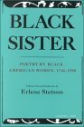 Black Sister Poetry by Black American Women, 1746-1980  9780253202680 Front Cover