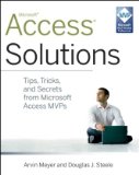 Access Solutions Tips, Tricks, and Secrets from Microsoft Access MVPs  9780470591680 Front Cover