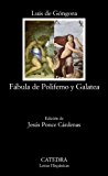 Fï¿½bula de Polifemo y Galatea  9788437626680 Front Cover