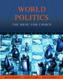 World Politics The Menu for Choice 9th 2009 Revised  9780495410683 Front Cover