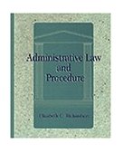 Administrative Law and Procedure 1st 1995 9780827374683 Front Cover