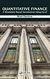 Quantitative Finance A Simulation-Based Introduction Using Excel  9781439871683 Front Cover