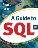 Guide to SQL 8th 2008 9780324597684 Front Cover