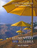 Student Workbook-Elementary Algebra 4th 2008 9780495554684 Front Cover