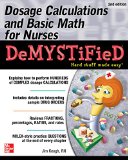 Dosage Calculations and Basic Math for Nurses Demystified:  cover art