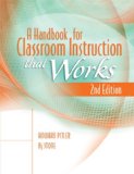 Handbook for Classroom Instruction That Works  cover art