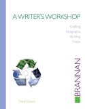 Writer's Workshop Crafting Paragraphs, Building Essays cover art