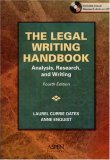 Legal Writing Analysis, Research, and Writing 4th 9780735555686 Front Cover