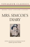 Mrs. Simcoe's Diary 2007 9781550027686 Front Cover