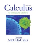 Calculus for Biology and Medicine  cover art