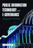 Public Information Technology and e-Governance: Managing the Virtual State  cover art