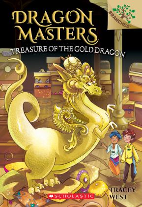 Treasure of the Gold Dragon: a Branches Book (Dragon Masters #12)  9781338263688 Front Cover