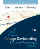 Gregg College Keyboarding and Document Processing  cover art