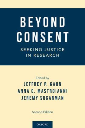 Beyond Consent Seeking Justice in Research 2nd 9780199990689 Front Cover