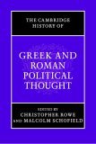 Cambridge History of Greek and Roman Political Thought  9780521616690 Front Cover