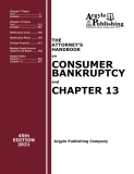Attorney's Handbook on Consumer Bankruptcy and Chapter 13 An Attorney's Practical Guide to Consumer Bankruptcy  9781880730690 Front Cover
