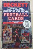Official Price Guide to Football Cards 15th 1995 9780876379691 Front Cover